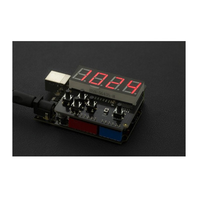 LED Keypad Shield - trim for Arduino - DFRobot module