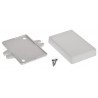 Kradex Z24JAU plastic housing - 66x48x15mm bright with ears Kradex Z24JAU plastic housing - 66x48x15mm bright with ears - zdjęcie 3