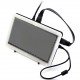 Enclosure for Raspberry Pi LCD screen TFT 7" HDMI black and white Enclosure for Raspberry Pi LCD screen TFT 7" HDMI black and white