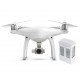 DJI Phantom 4 quadrocopter drone with 3D gimbal and 4k UHD camera + additional battery