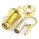 SMA female connector for cable - 50Ω SMA female connector for cable - 50Ω