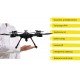 Quadrocopter drone OverMax X-Bee drone 5.2 WiFi 2.4GHz with FPV camera - 62cm + 2 additional batteries