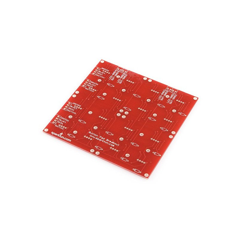 Button Pad 4x4 - Breakout PCB