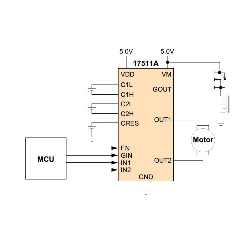 MPC17511A - dual-channel motor controller