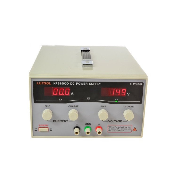 LUTSOL laboratory power supply KPS1560D 0-15V 60A