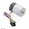 12V 11000RPM motor with CPR 64 encoder for 37D gearboxes - zdjęcie 1
