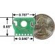 Magnetic Encoder Pair Kit for Mini Plastic Gearmotors, 12 CPR, 2.7-18V