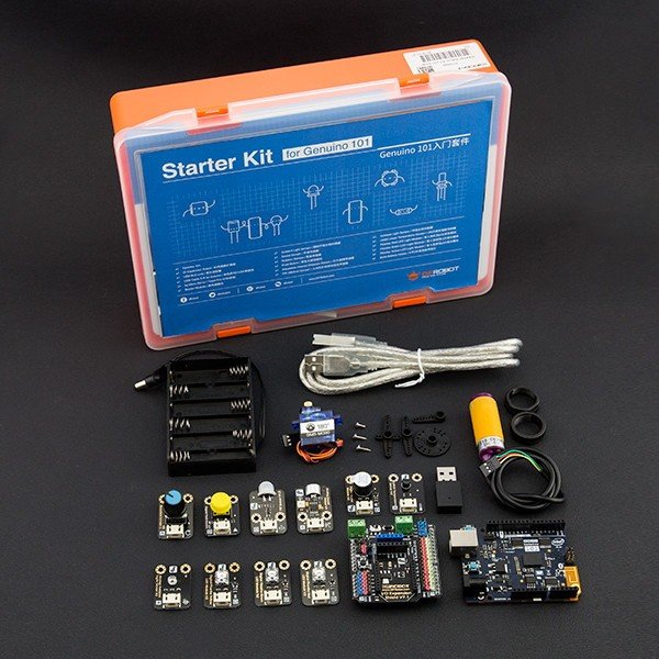 Gravity StarterKit - sensor set for Genuino / Arduino 101