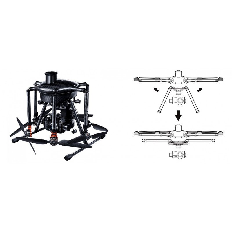Yuneec Tornado hexacopter H920 FPV + gimbal GB603 for GH4 cameras