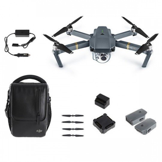 DJI Mavic Pro Combo - drone set + 3x battery + Botland - Robotic Shop