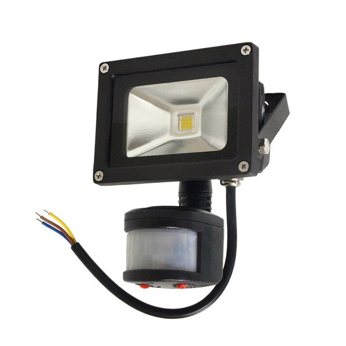 ART LED outdoor lamp with motion picture session, 10W, 600lm, IP65, AC80-265V, 4000K - white neutral