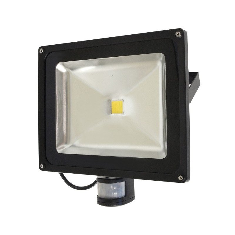 ART EKO PIR outdoor LED lamp with motion detector, 50W, 3000lm, IP65, AC80-265V, 4000K - white neutral