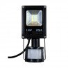 ART PIR outdoor LED lamp with motion detector, 10W, 600lm, IP65, AC80-265V, 4000K - white neutral - zdjęcie 5