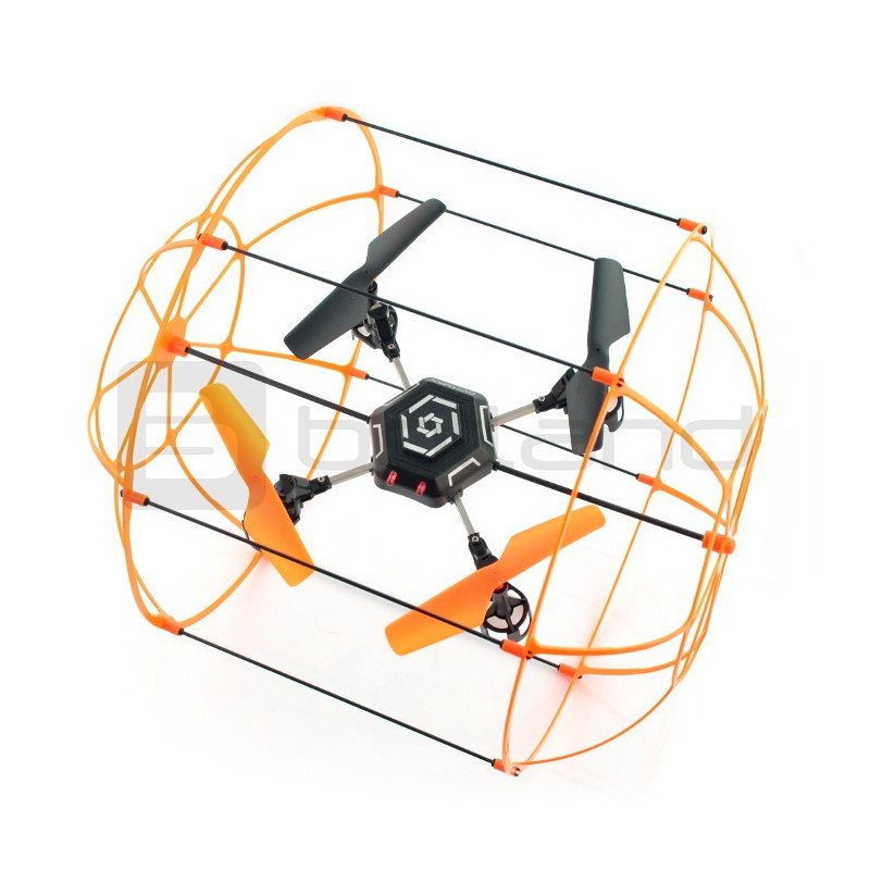 Quadrocopter drone OverMax X-Bee drone 2.3 2.4GHz - 26cm + 2 additional batteries
