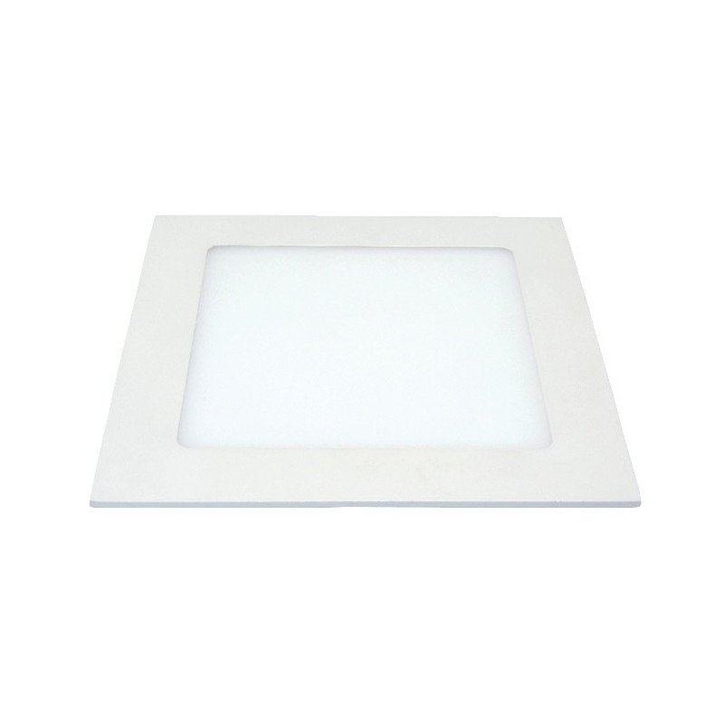 LED panel ART SLIM flush-mounted square 8.5cm, 3W, 210lm, AC80-265V, 4000K - white neutral