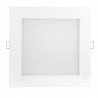 LED panel ART SLIM flush mounted square 30cm, 25W, 1750lm, AC80-265V, 3000K - white heat - zdjęcie 1