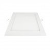 LED panel ART SLIM flush mounted square 30cm, 25W, 1750lm, AC80-265V, 3000K - white heat - zdjęcie 2