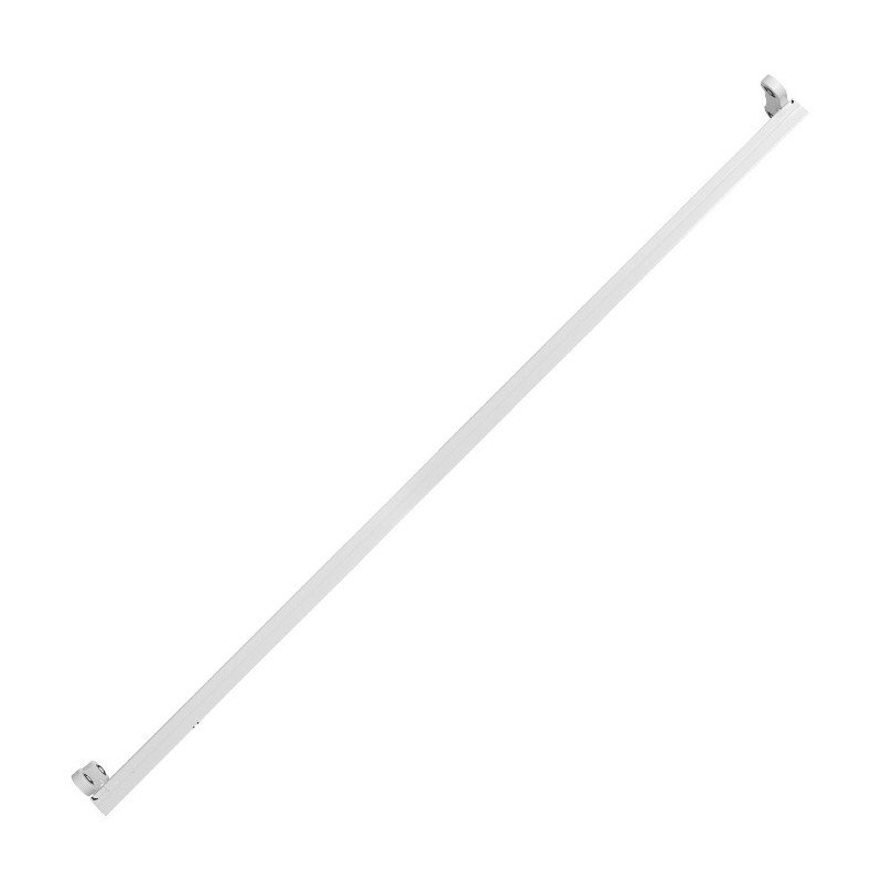 Luminaire for 2 LED tubes ART T8 150cm, single side power supply AC230V