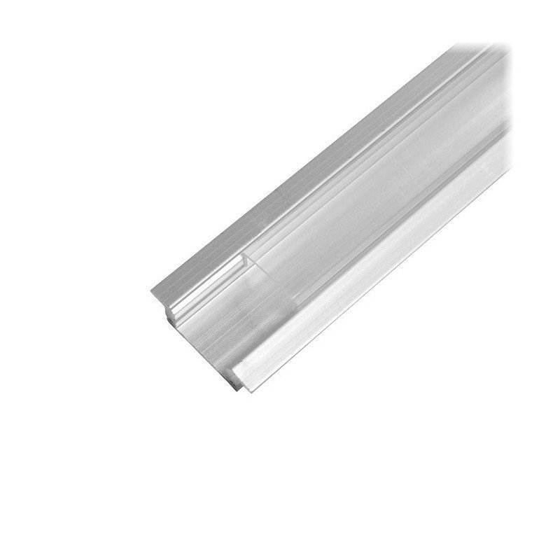 Push-in diffuser for B1/C1 profiles - transparent - 1m