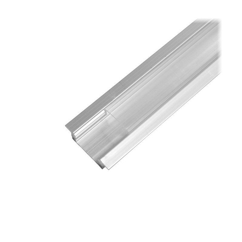 Push-in diffuser for B1/C1 profiles - transparent - 2m