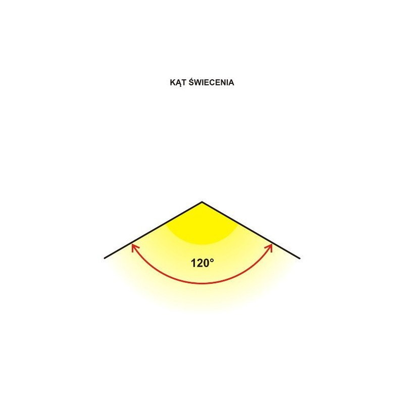 LED bulb ART, AR111, G53, 8W, 640lm, heat color