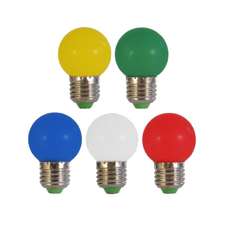 LED bulb ART E27, 0.5W, 30lm, blue