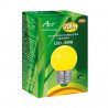 LED bulb ART E27, 0.5W, 30lm, yellow - zdjęcie 4