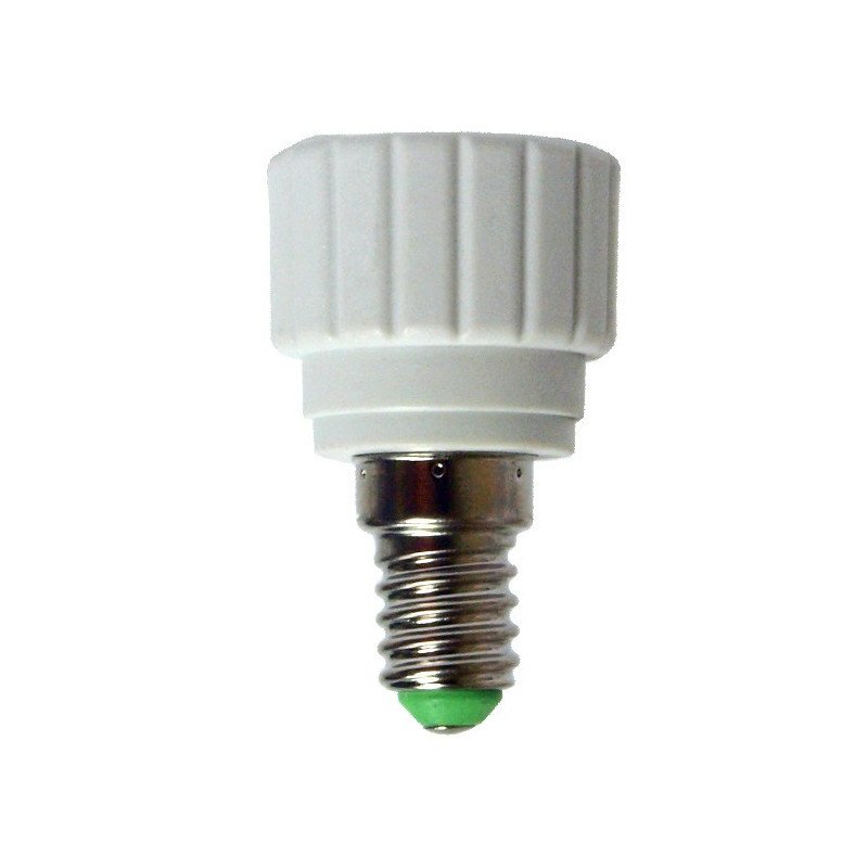 Socket adapter GU5.3 - plug E14