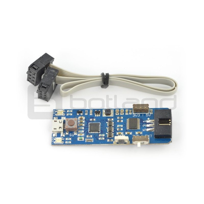 AVR MKII MINI AVR MKII MINI programmer compliant with MKII ISP - microUSB connector