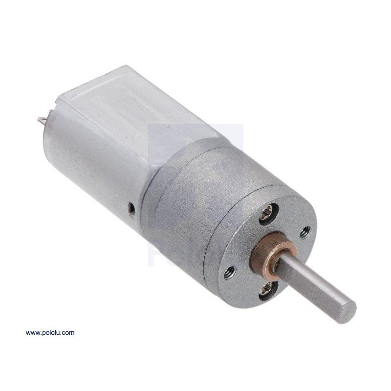 Pololu 20Dx46L motor with 313:1 gearbox 6V 45RPM shaft on both sides