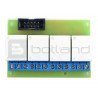 Relay board 10A x 4 for GSM/LAN Kontroler 5V - zdjęcie 3