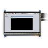 7" TFT capacitive LCD touch screen 1024x600px HDMI + USB for Raspberry Pi 2/B+ - zdjęcie 6
