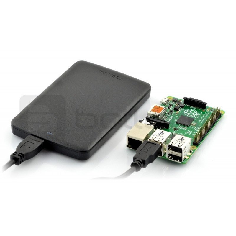 Toshiba Canvio Basics 500GB USB 3.0 external drive - Raspberry Pi