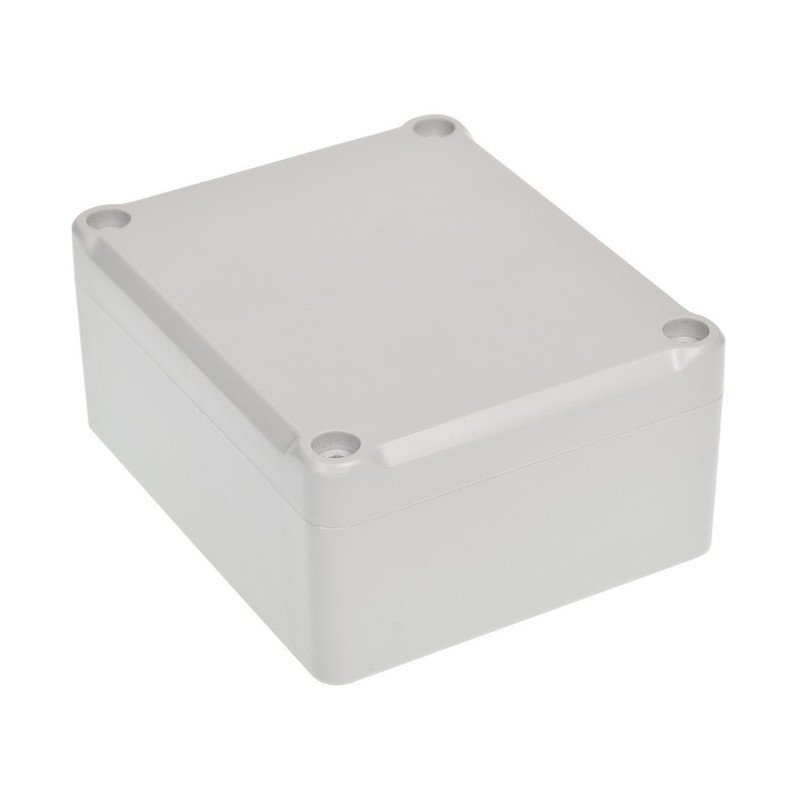 Plastic box Kradex Kradex Z54JS ABS with gasket and bushings - 89x75x41mm grey