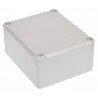 Plastic box Kradex Kradex Z54JS ABS with gasket and bushings - 89x75x41mm grey - zdjęcie 2