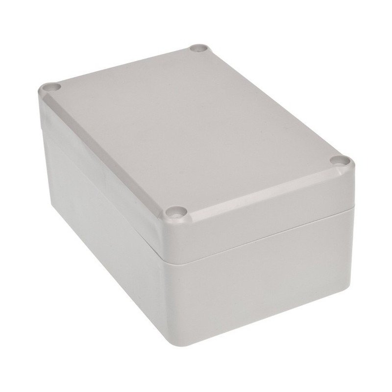 Plastic box Kradex Kradex Z57JS ABS with gasket and bushings - 118x78x55mm grey