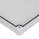 Plastic box Kradex Z90JS ABS with gasket and bushings - 225x175x80mm grey
