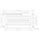 LCD display 2x16 characters black and green LCD display 2x16 characters black and green