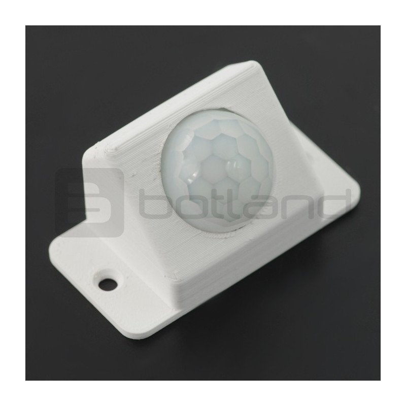 PIR motion detector housing - 3D white