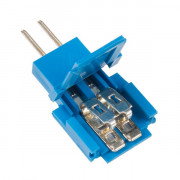 Ampgenol FCI Clincher connector - żeńskie 2 pola