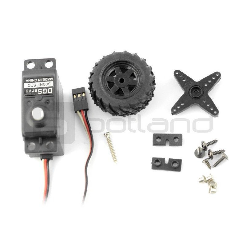 DGS S03NF servo with wheel - standard