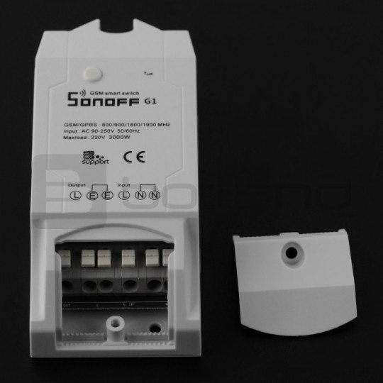 Sonoff G1 GPRS / GSM - 250V / 3000W switch Botland - Robotic Shop