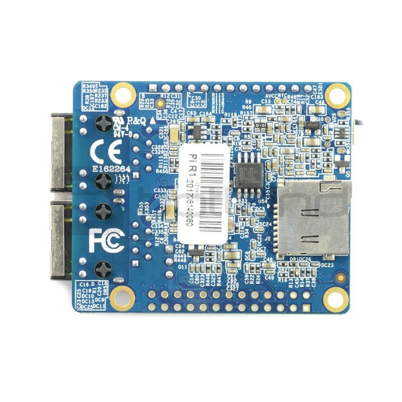 Orange Pi R1 - H2 Quad-Core 256MB RAM - 2x Ethernet + WiFi