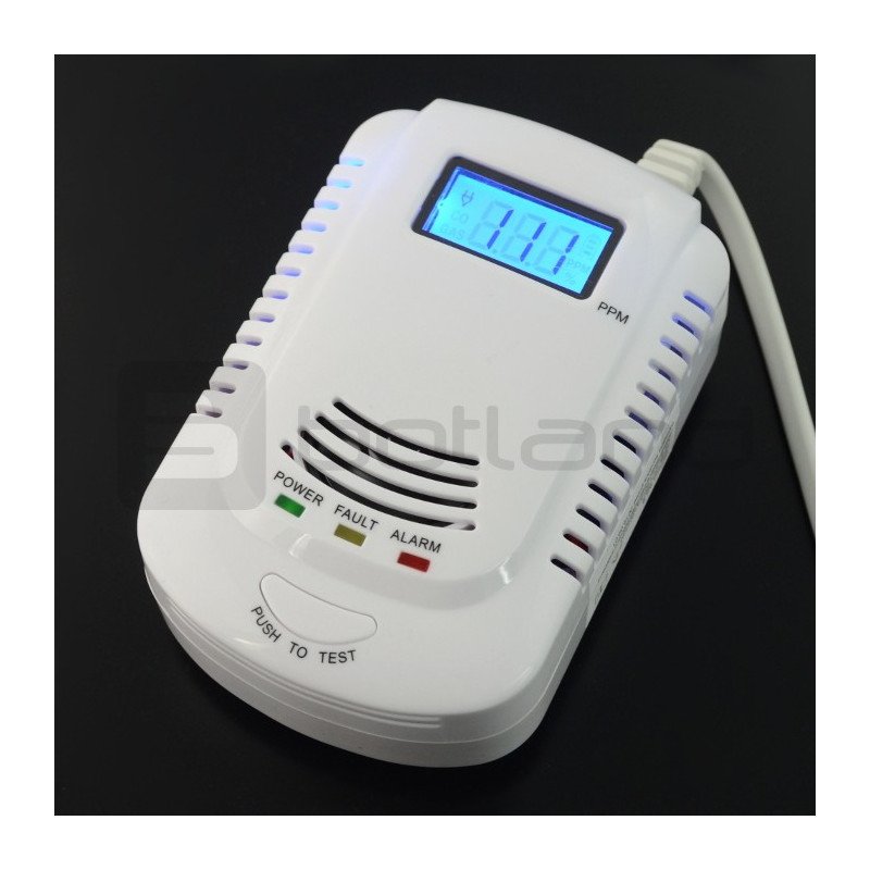 Carbon monoxide and gas detector - DETC02