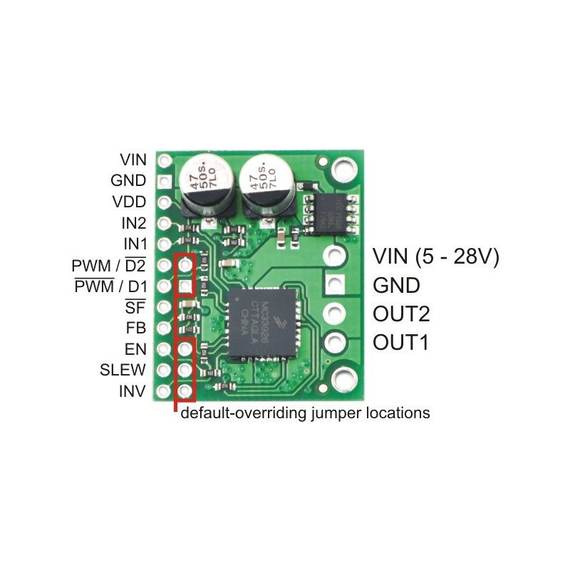 MC33926 - single-channel motor controller - module