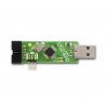 Programmer AVR compatible with USBasp ISP + IDC tape - green - zdjęcie 4