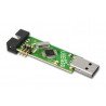 Programmer AVR compatible with USBasp ISP + IDC tape - green - zdjęcie 2