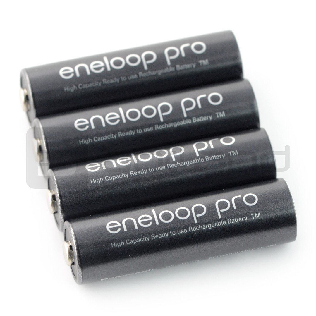 Prodive Imaging Official  Panasonic Eneloop Pro 4X AA 2550mah with Charger
