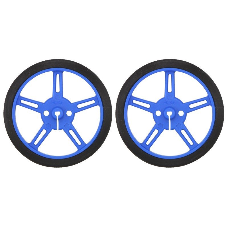 Pololu 60x8mm wheels - blue