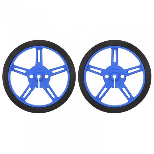 Pololu 60x8mm wheels - blue